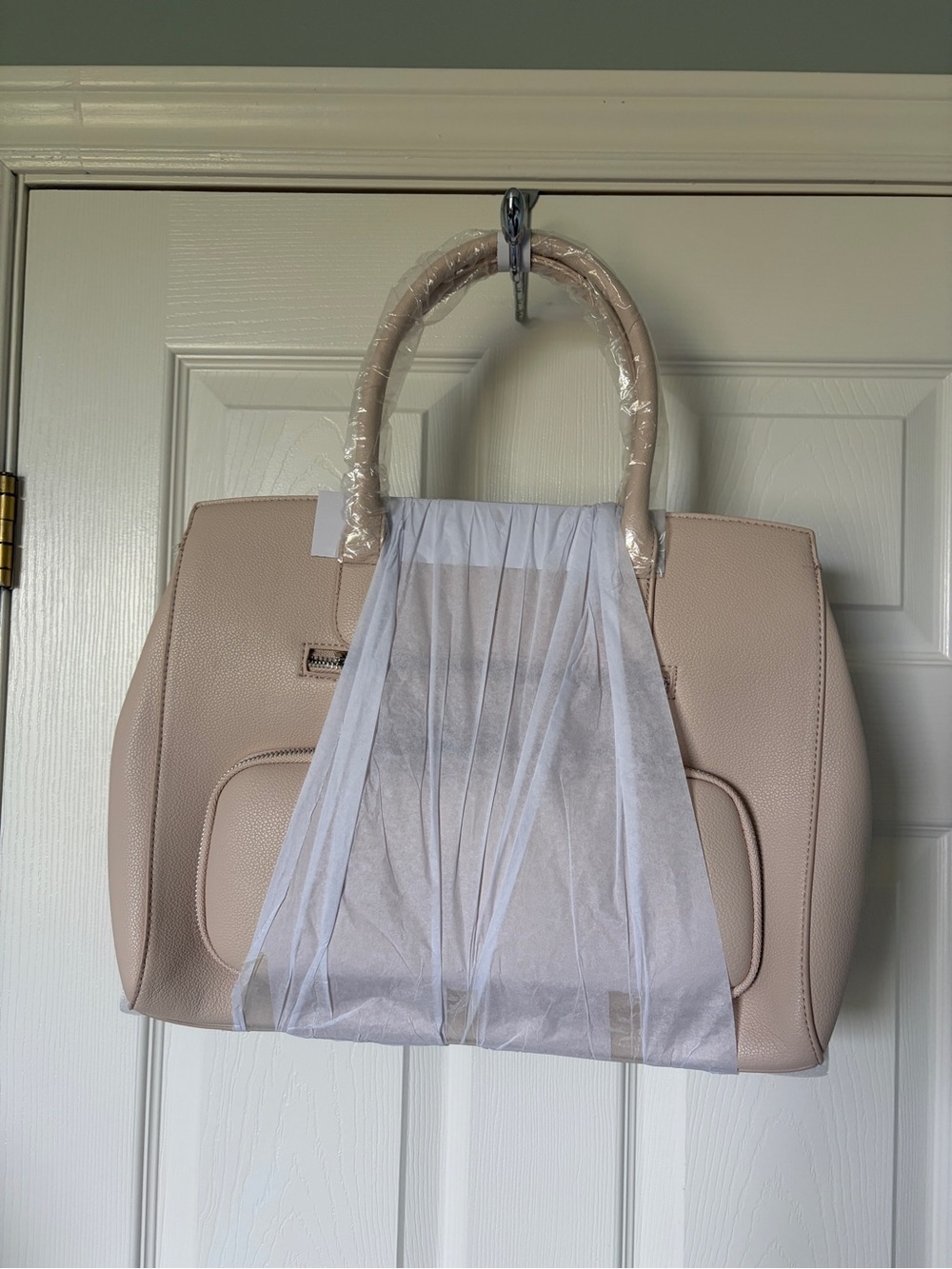 🔥🆕🔥 NEWBELLA Vegan Leather Work Tote Insulated Lunch Pocket - Picture 3 of 5